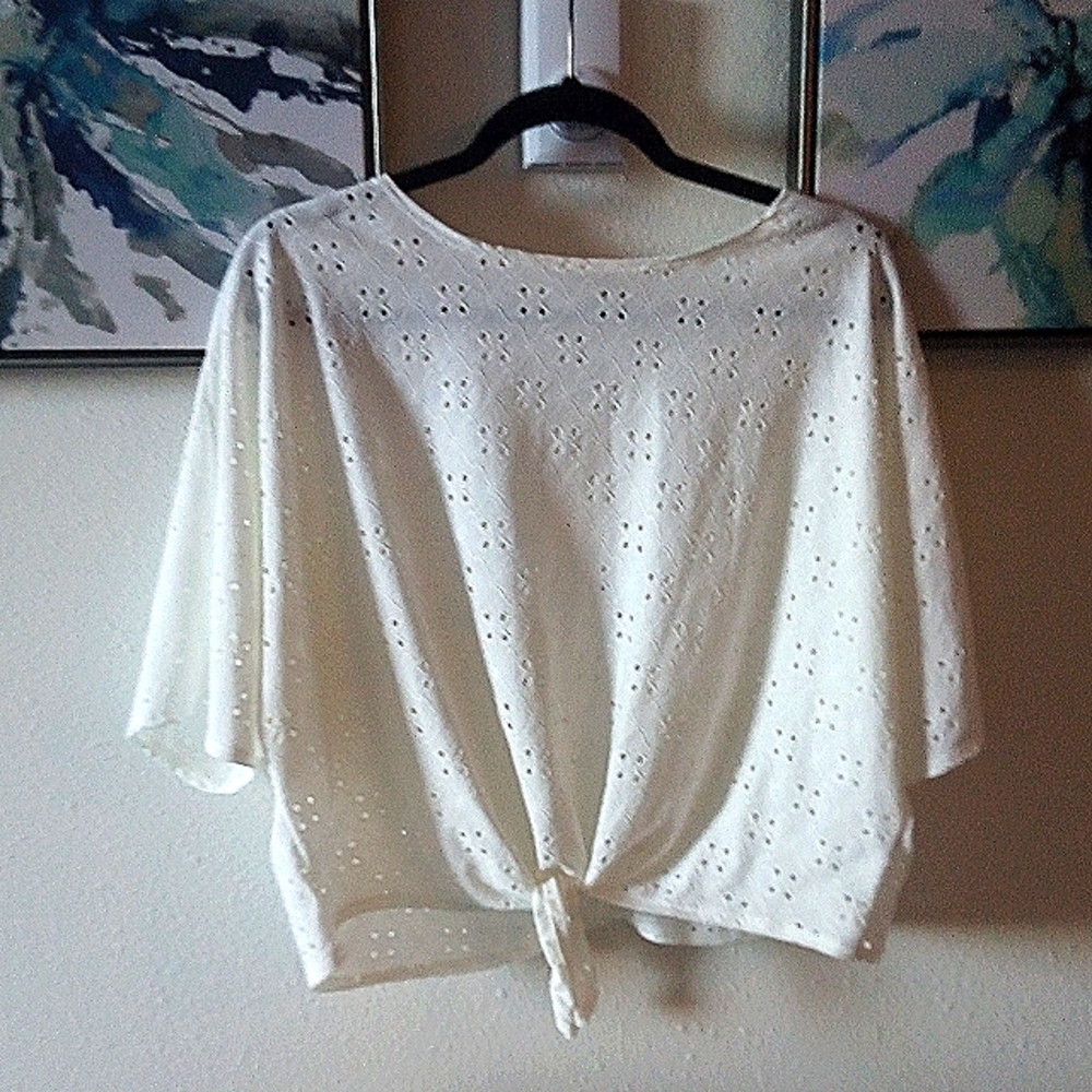 Tye front top